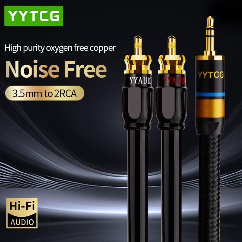 Home Cinema Pc - Kabel RCA YYTCG Stereo HiFi 3.5Mm