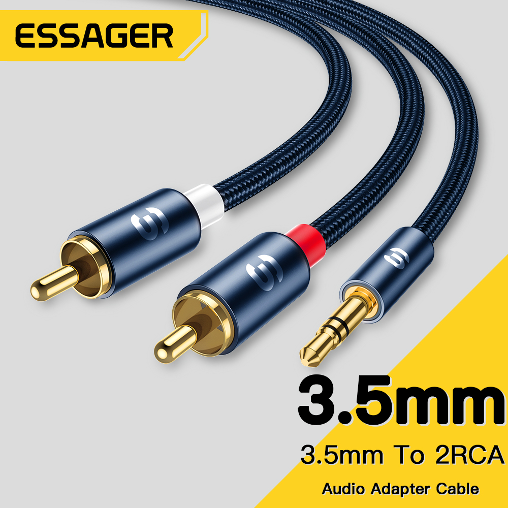 Home Cinema Pc - Kabel Audio Essager 3.5Mm Jack Ke