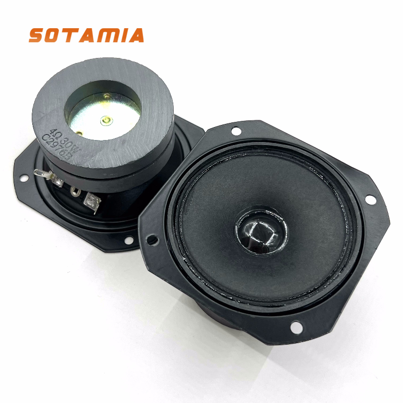 Home Cinema Speaker System - SOTAMIA 2 Buah Tweeter 3 Inci