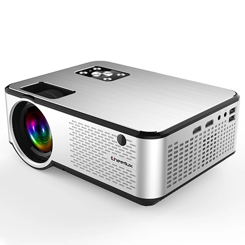Home Cinema Projector 4K - Proyektor Mini Pintar Cheerlux C9 4K