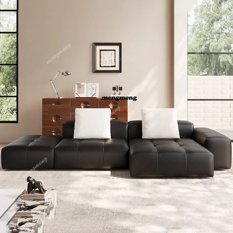Home Cinema Sofa - Sofa Kulit Nordik Minimalis Mewah Kursi