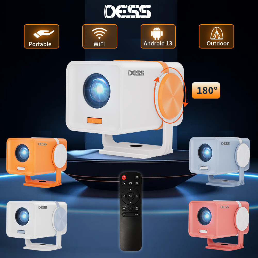 Home Cinema Night - Proyektor DESS Android 13 Dual Band