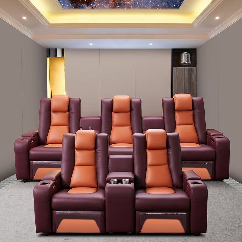 Home Cinema Sofa - Sofa Recliner Elektrik Linlamlim Home Theater