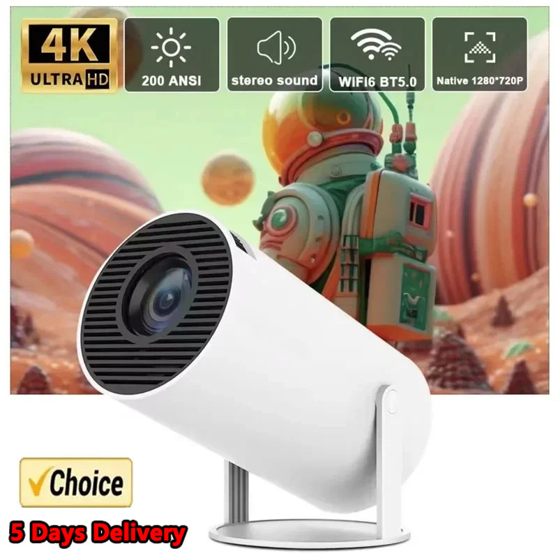 Home Cinema Projector 4K - Proyektor Baru 2026 4K Android 11