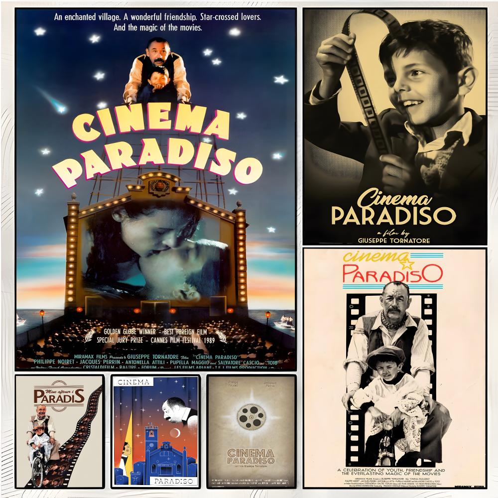 Home Cinema The Drama - Film drama panjang Cinema Paradiso Poster