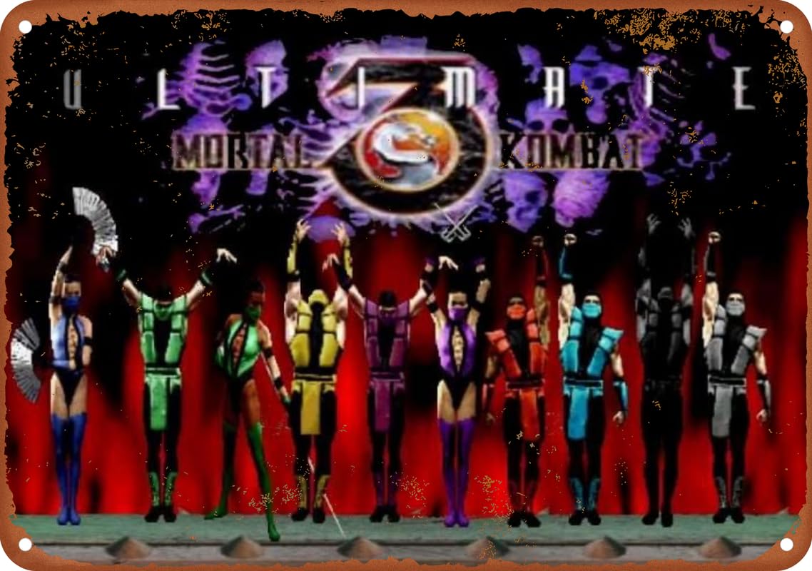 Home Cinema Logo - Ultimate Mortal Kombat 3 Poster Game