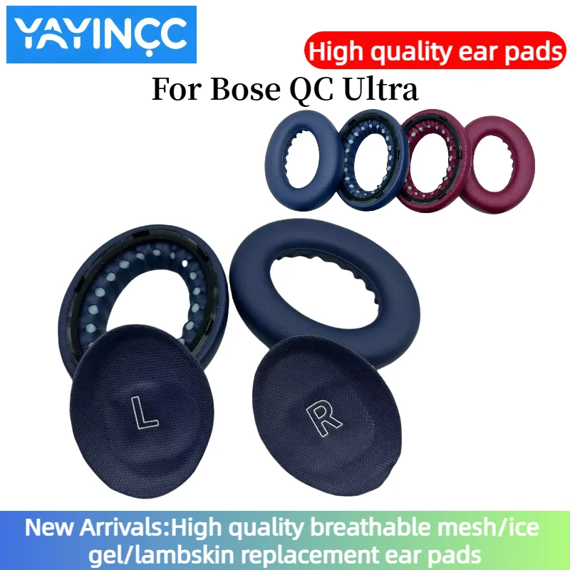 Bose Headphone Qc Ultra - YAYINCC Pengganti Bantalan Telinga Kulit Protein