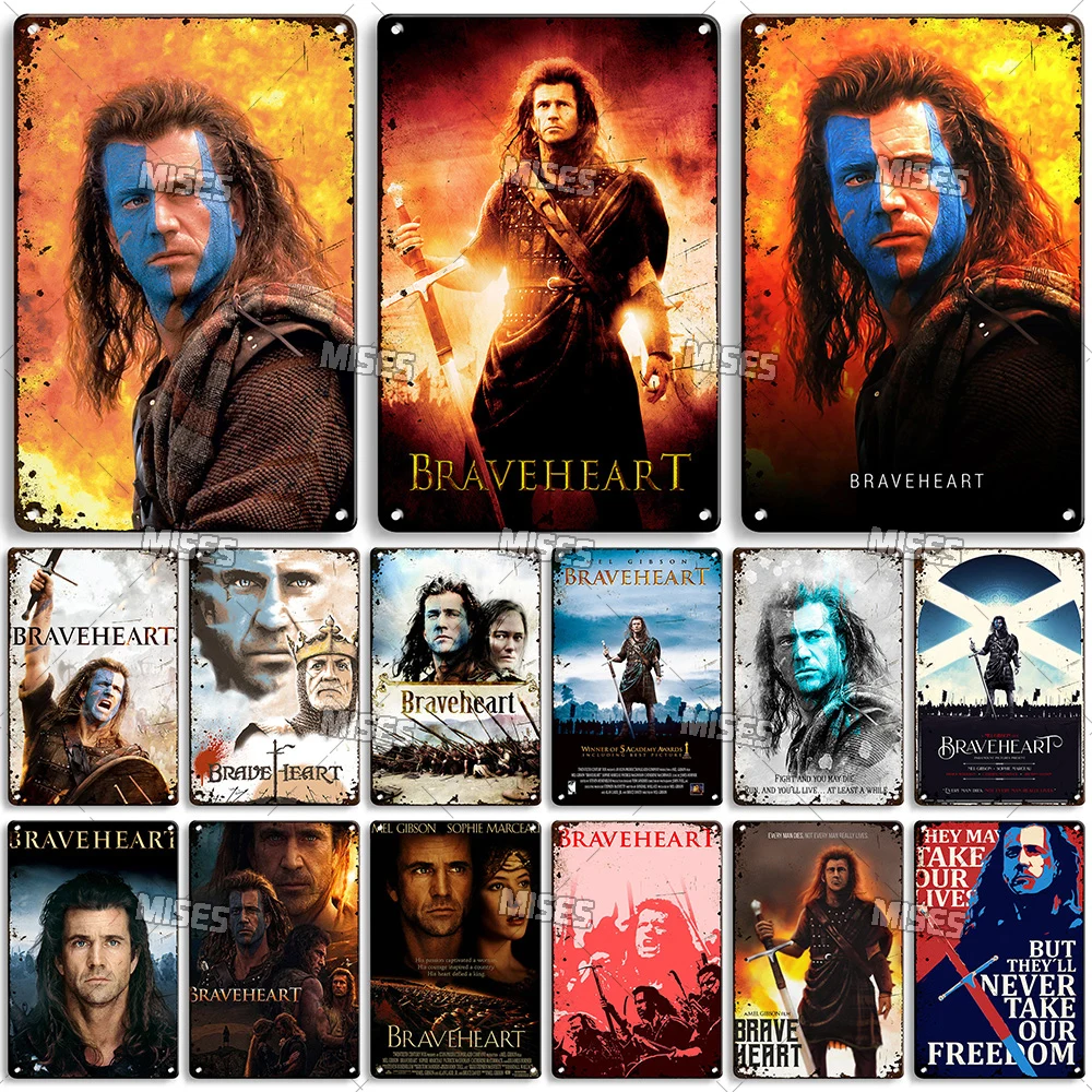 Home Cinema Logo - MISES American Classic Movie Braveheart Pelat