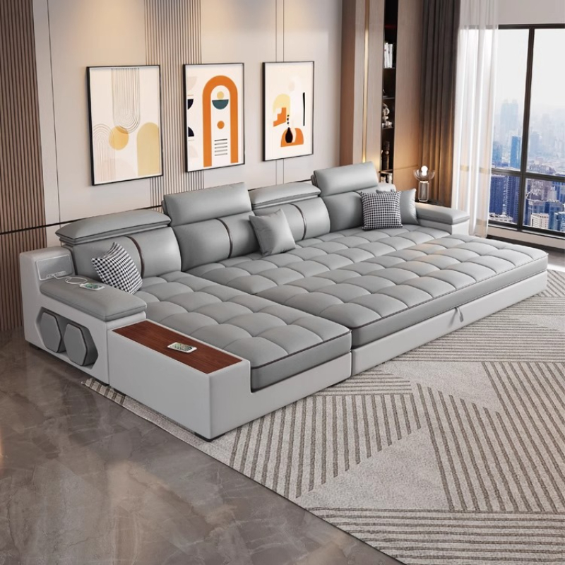 Home Cinema Sofa - Kursi Apartemen Kecil Sofa Tempat Tidur