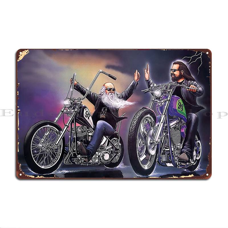 Home Cinema Logo - Poster tanda timah kustom seni sepeda