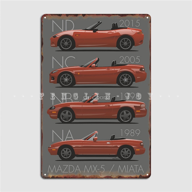Home Cinema Logo - Poster Plakat Logam Evolusi Mx-5 Poster