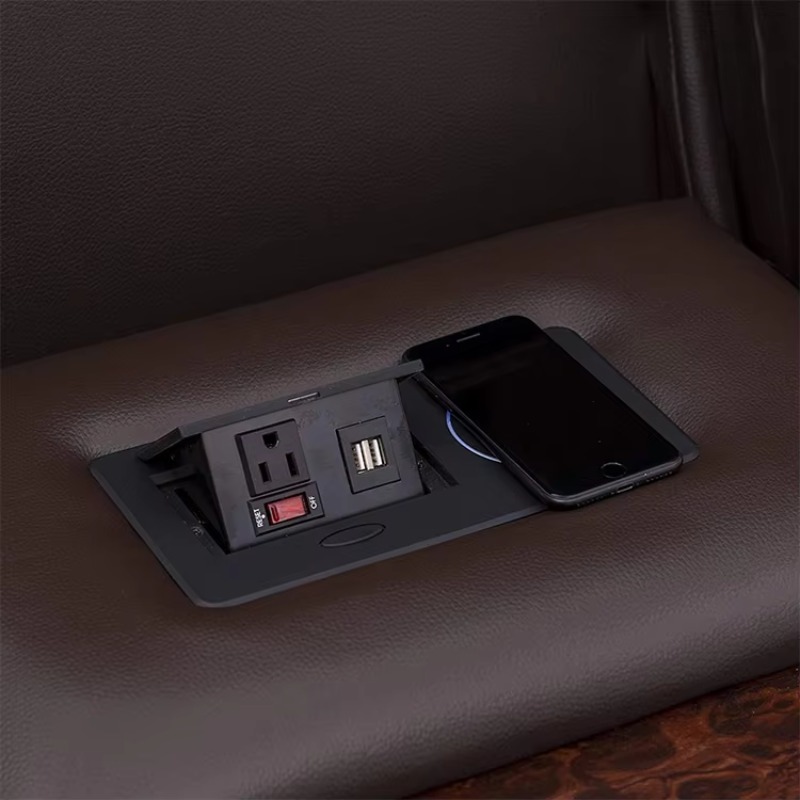 Kursi Recliner Kulit Elektrik  - Home Cinema Chairs ulasan dan harga