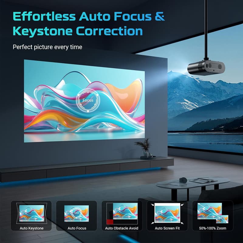 2025 Huaweishi L007 4K 1000ANS - Home Cinema Night ulasan dan harga