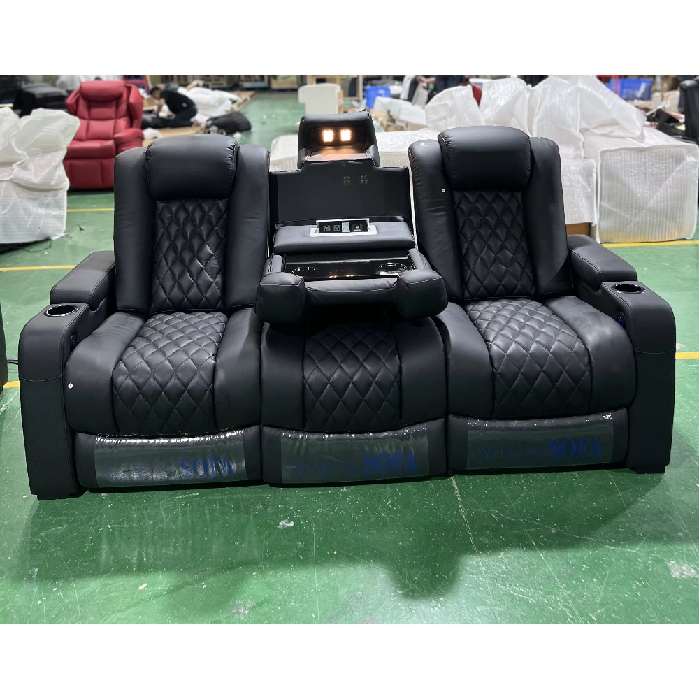 Set Sofa Recliner Elektrik Rua - Home Cinema Sofa ulasan dan harga