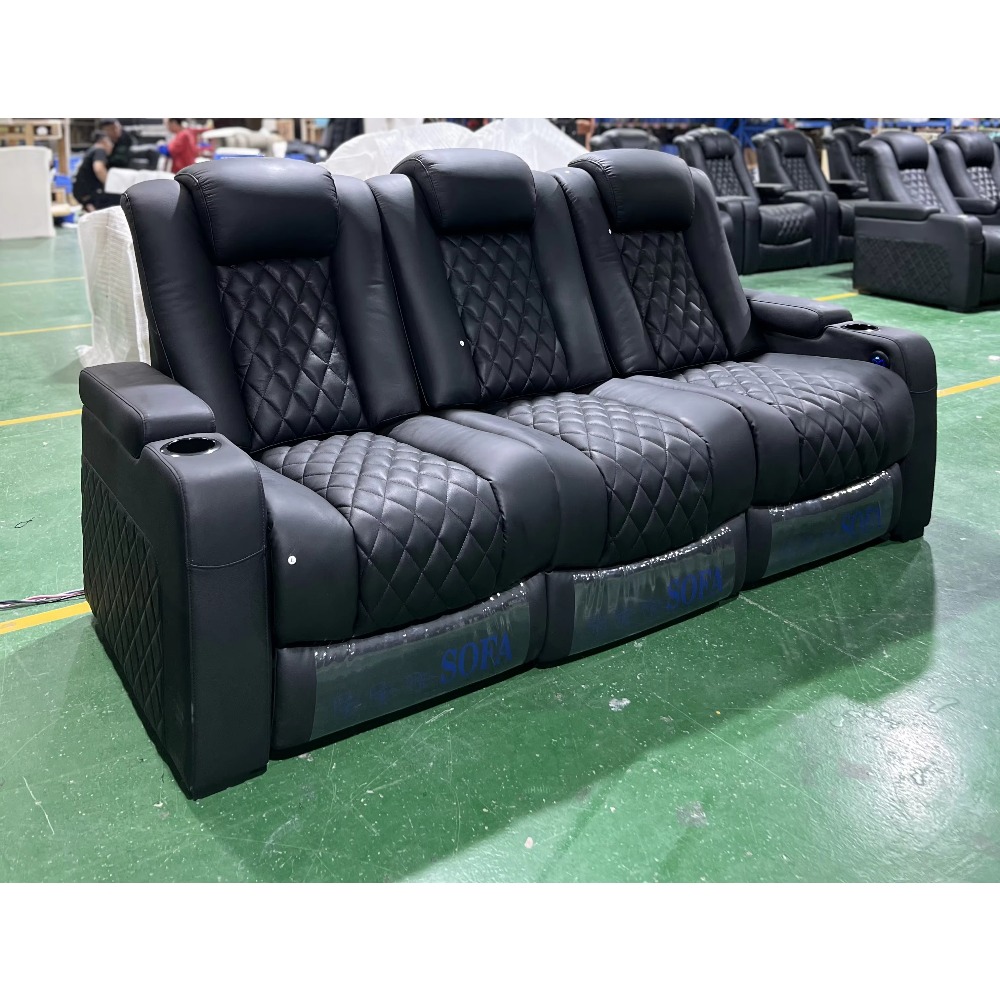 Set Sofa Recliner Elektrik Rua - Home Cinema Sofa ulasan dan harga