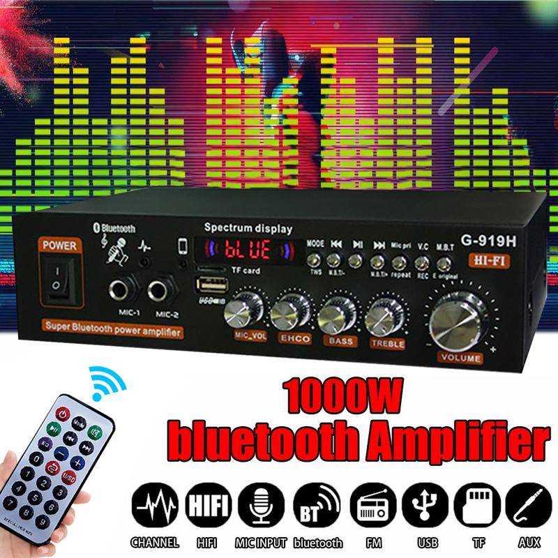 G-919H 1000W penguat daya Ruma - Home Cinema Speaker System ulasan dan harga