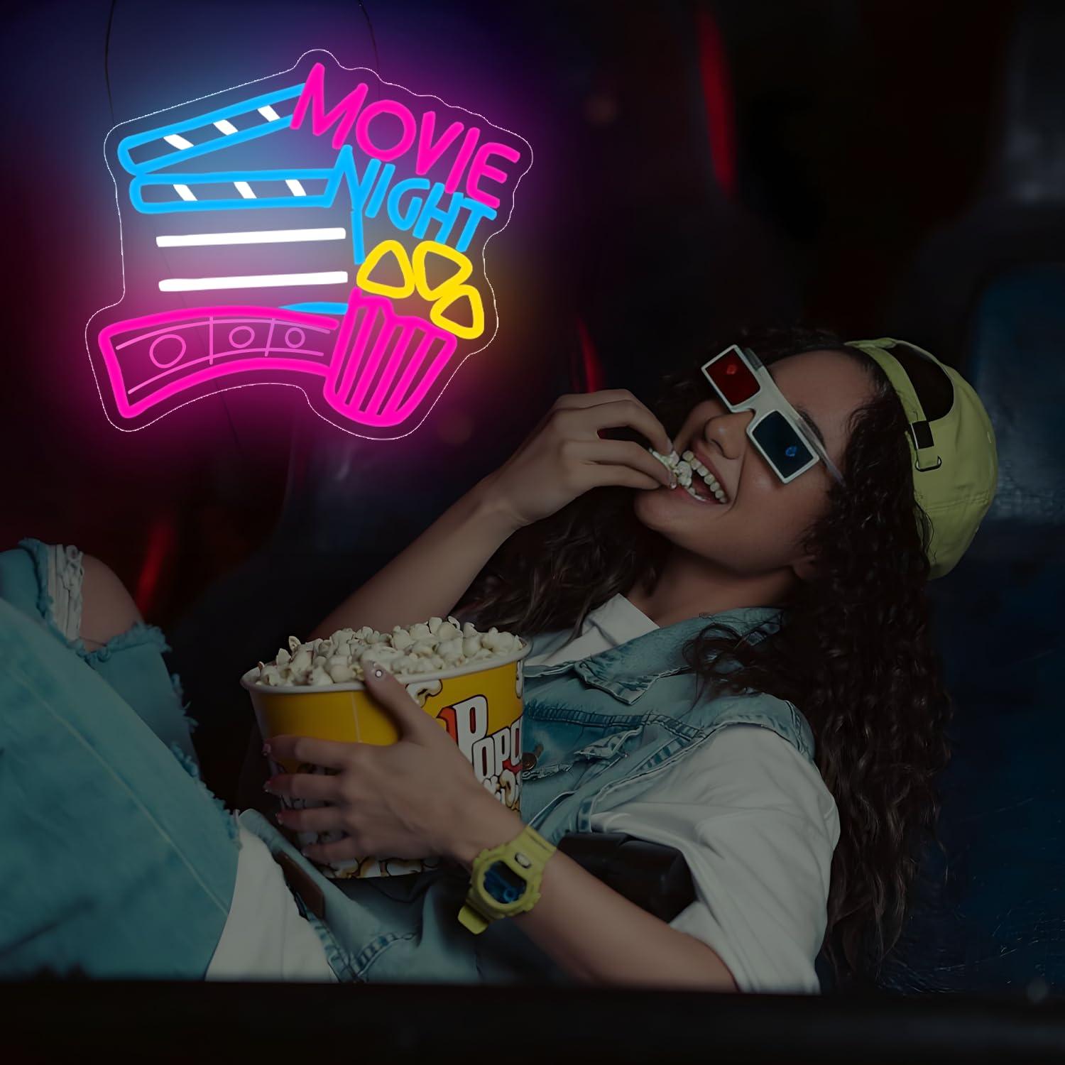 Lampu Neon LED USB yang Dapat  - Home Cinema Night ulasan dan harga