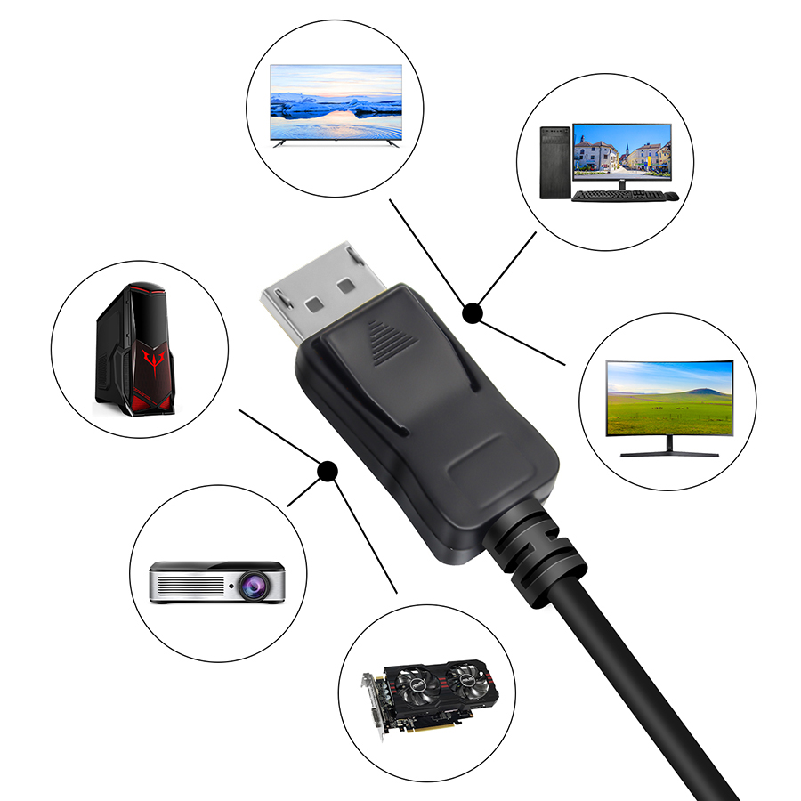 144Hz kabel DisplayPort 4K 60H - Home Cinema Projector 4K ulasan dan harga