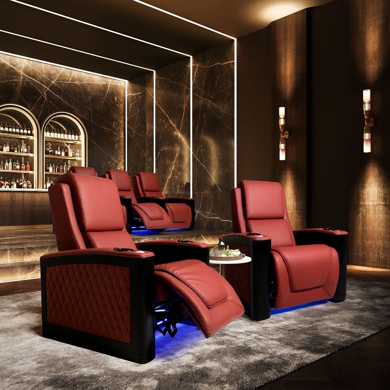 Home theater pribadi, ruang au - Home Cinema Sofa ulasan dan harga