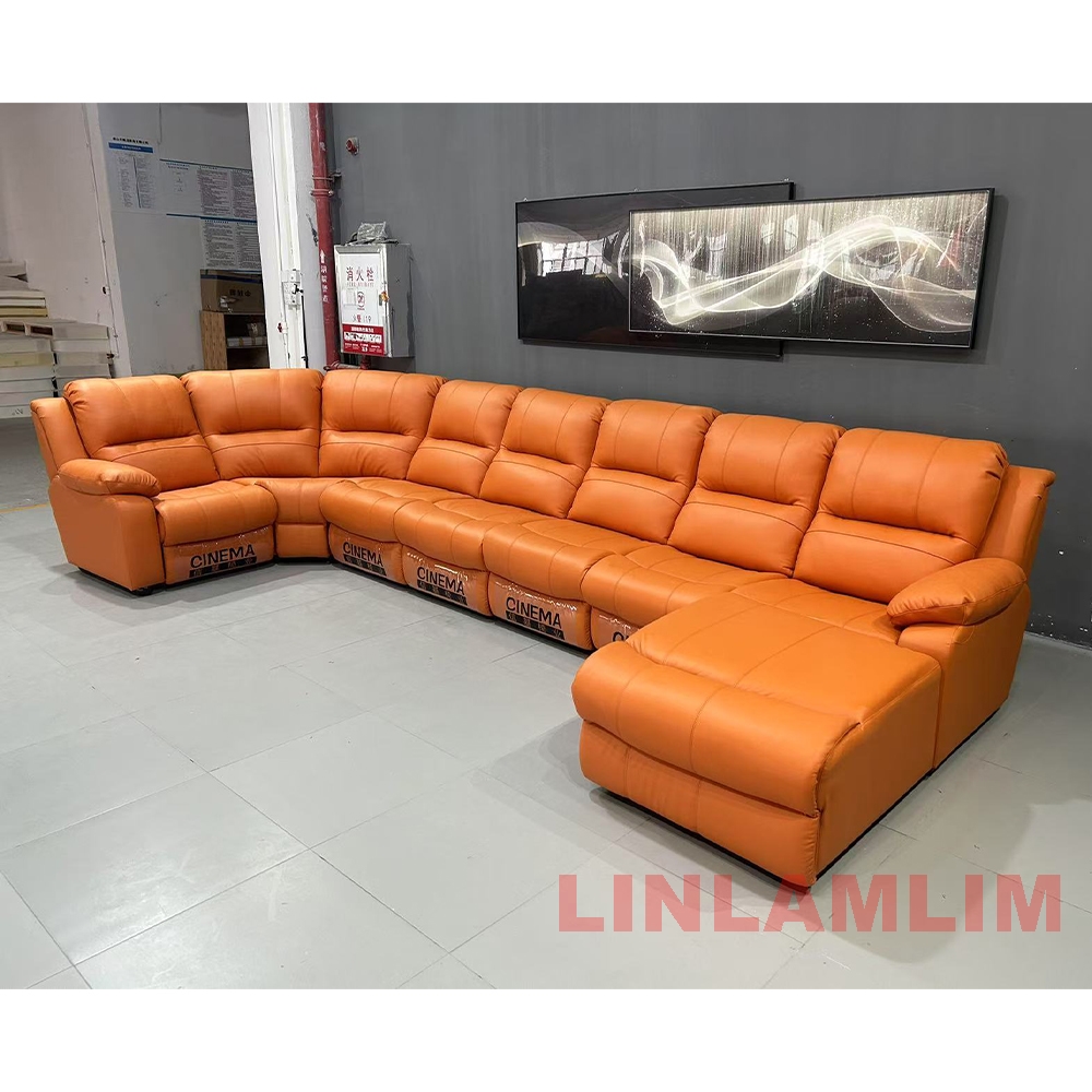Sofa Kursi Bersekat Besar Mewa - Home Cinema Sofa ulasan dan harga