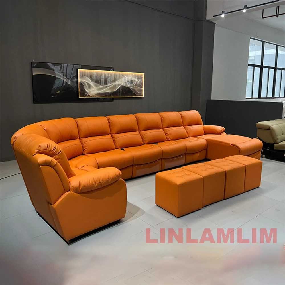 Sofa Kursi Bersekat Besar Mewa - Home Cinema Sofa ulasan dan harga