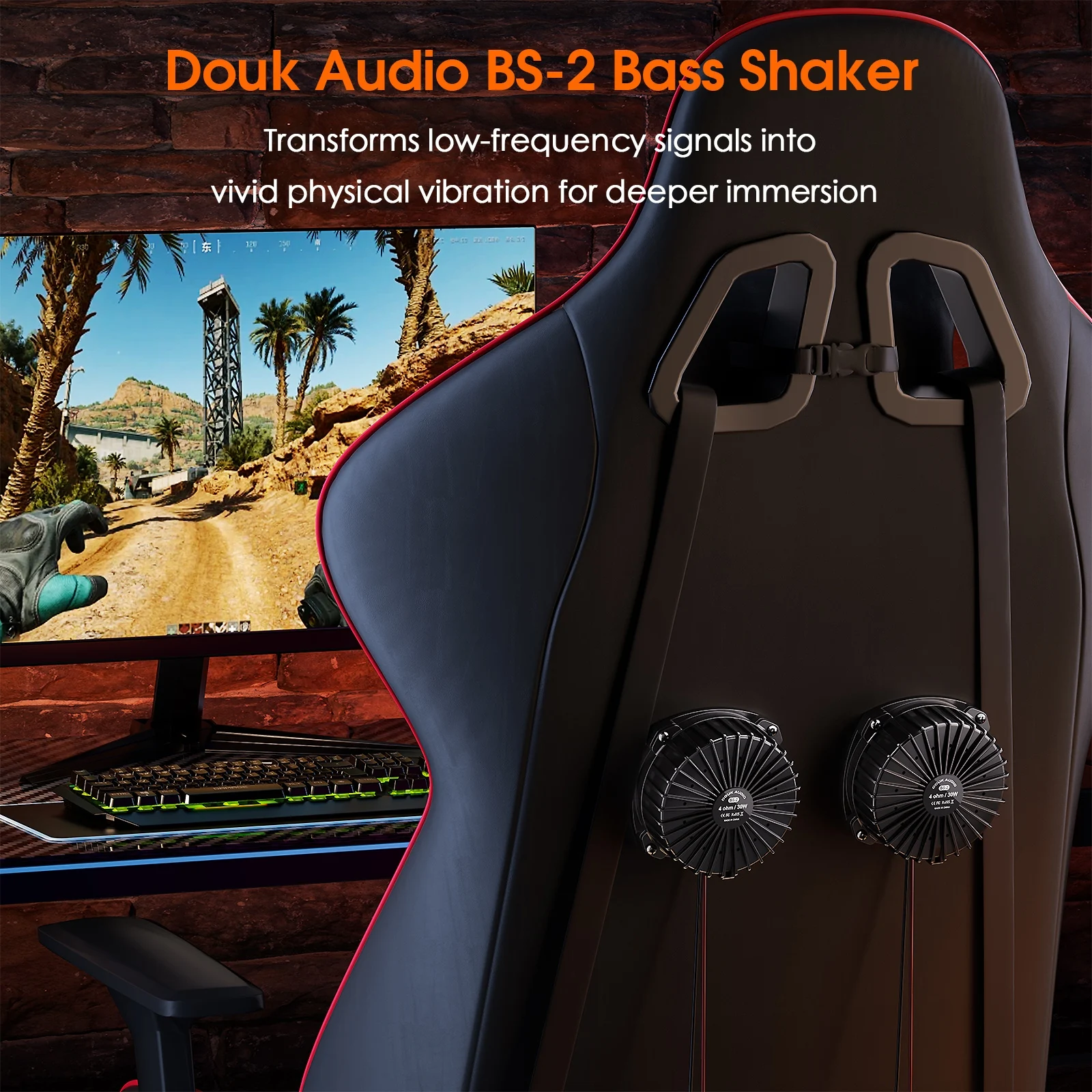 Douk Audio BS-2 30W 4Ω Bass Sh - Home Cinema Chairs ulasan dan harga