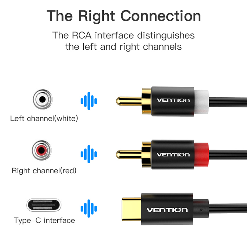 Kabel Audio RCA USB C Tipe-c K - Home Cinema Pc ulasan dan harga