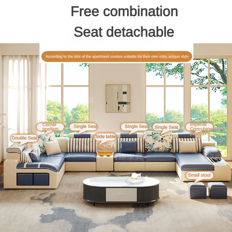 Set Sofa Ruang Tamu Terbaru Mo - Home Cinema Sofa ulasan dan harga