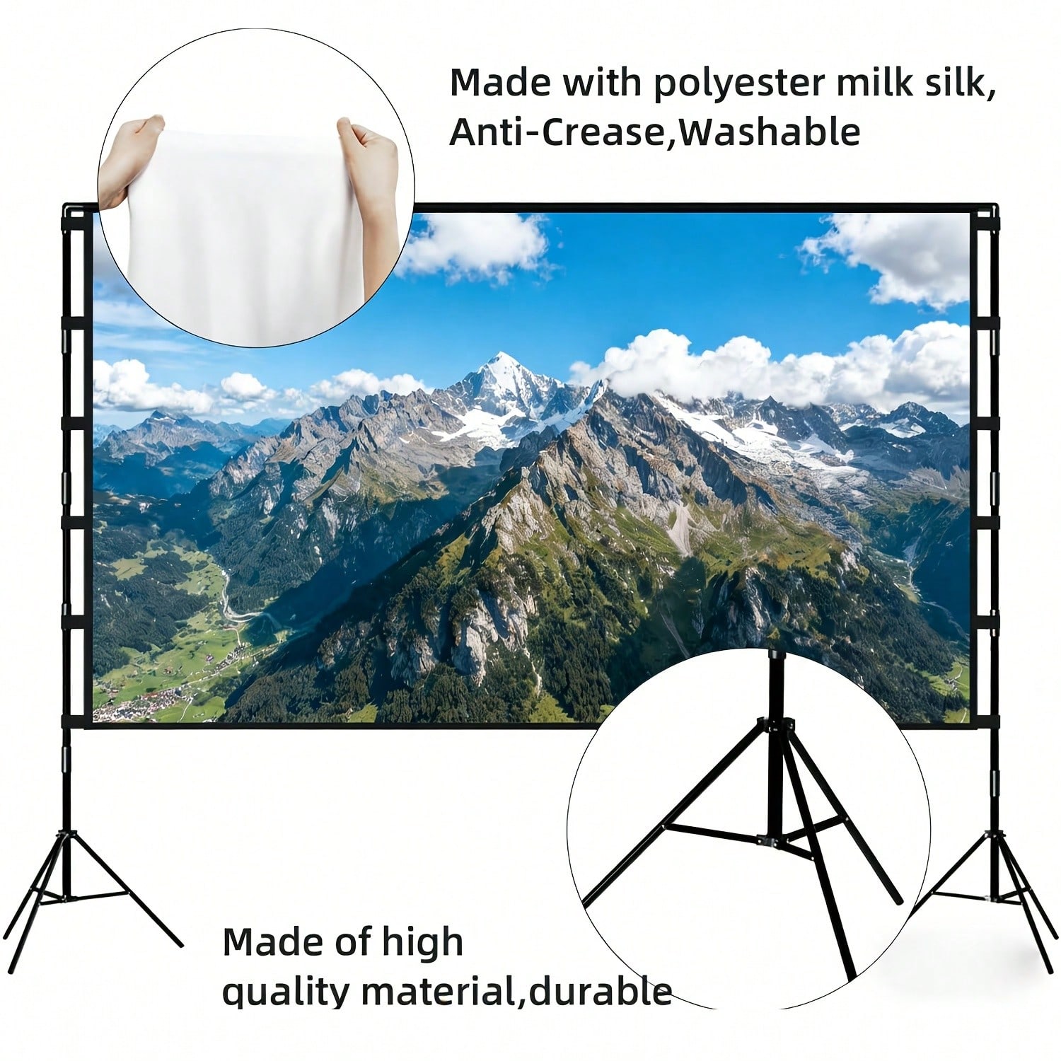 XBJ Layar Proyeksi 4K Ultra HD - Home Cinema Projector 4K ulasan dan harga