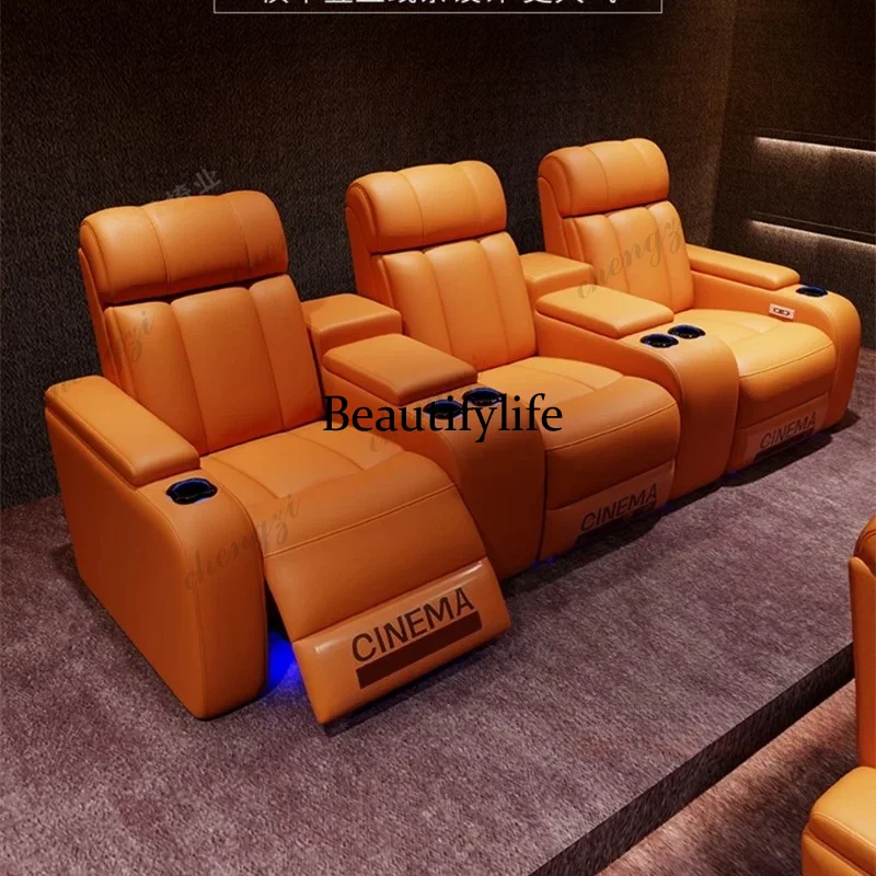 Kursi Bioskop Elektrik Kulit A - Home Cinema Chairs ulasan dan harga