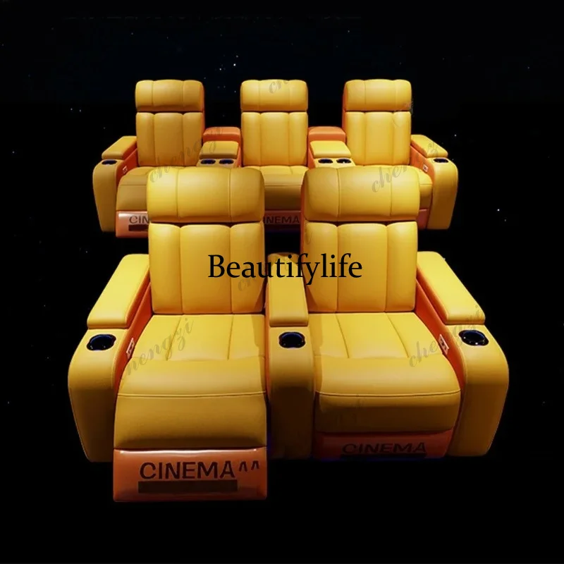 Kursi Bioskop Elektrik Kulit A - Home Cinema Chairs ulasan dan harga