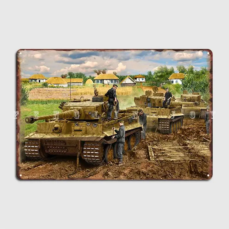 Panzer Tiger Stop Poster plak  - Home Cinema Logo ulasan dan harga