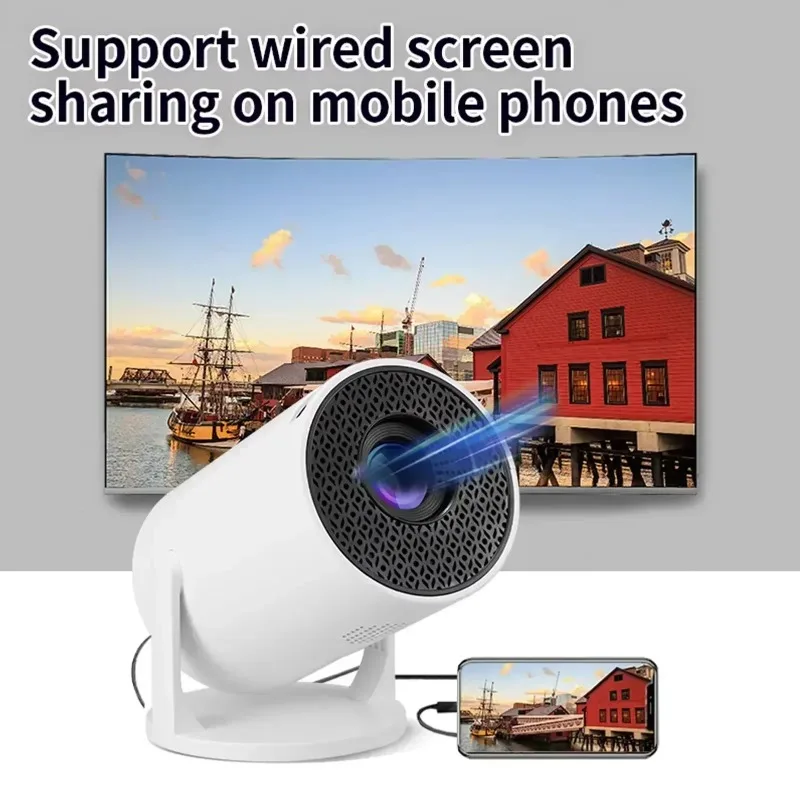 Proyektor Mini HY300 Baru 4K A - Home Cinema Projector 4K ulasan dan harga