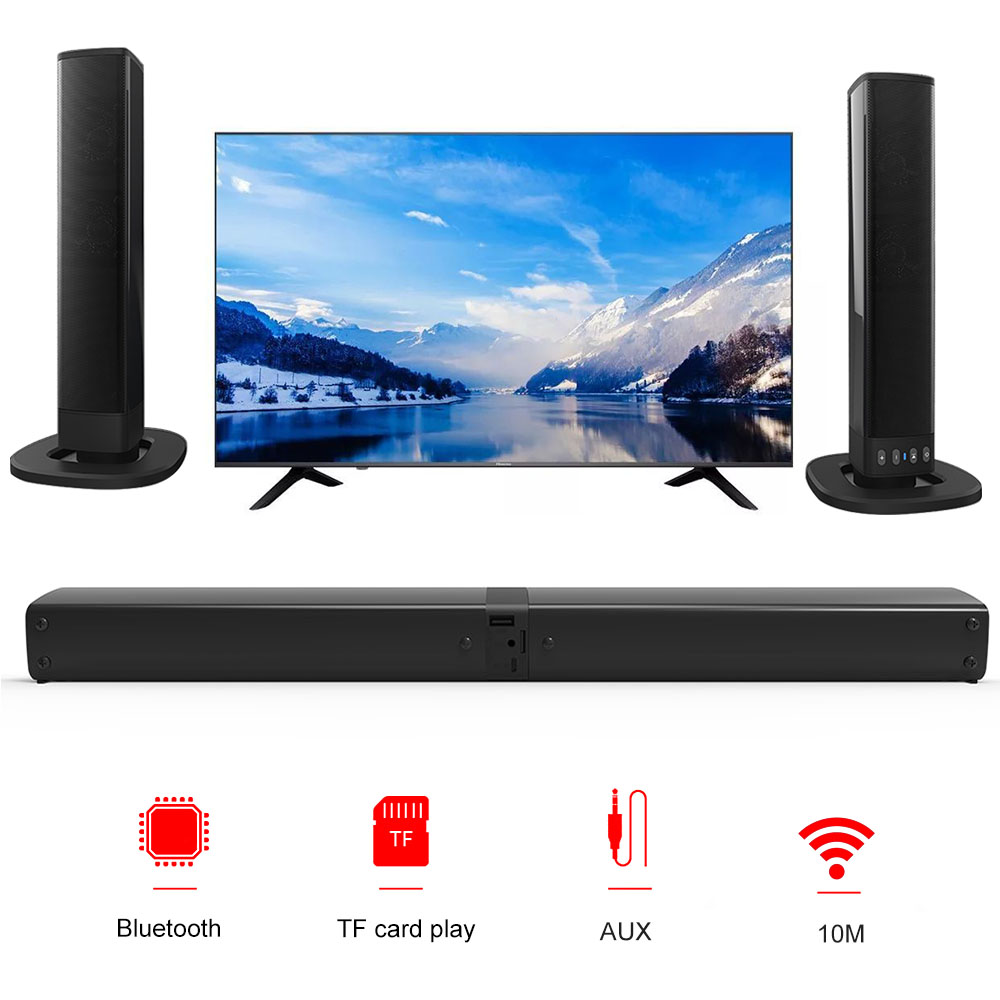 Speaker Bluetooth Soundbar Nir - Home Cinema With Wireless Rear Speakers ulasan dan harga