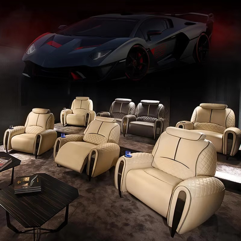 Sofa Home Theater Villa Baru R - Home Cinema Chairs ulasan dan harga