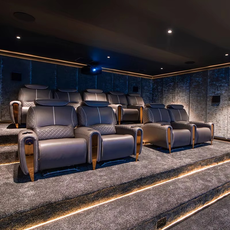 Sofa Home Theater Villa Baru R - Home Cinema Chairs ulasan dan harga