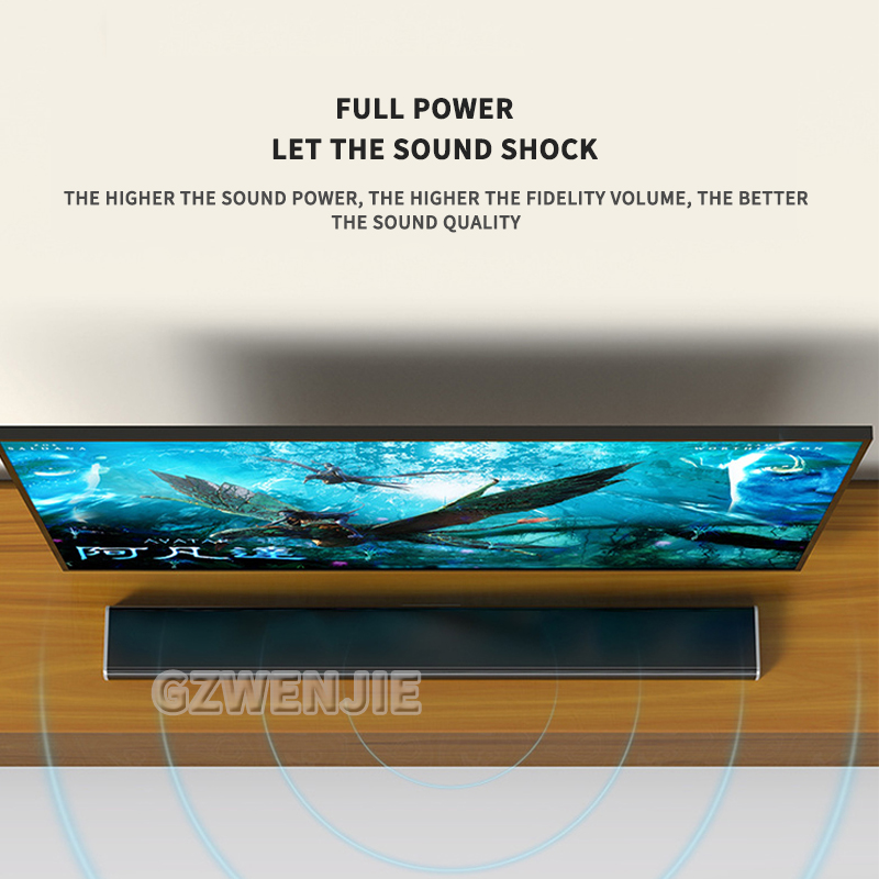 Home Theater Echo Wall TV Soun - Home Cinema With Wireless Rear Speakers ulasan dan harga