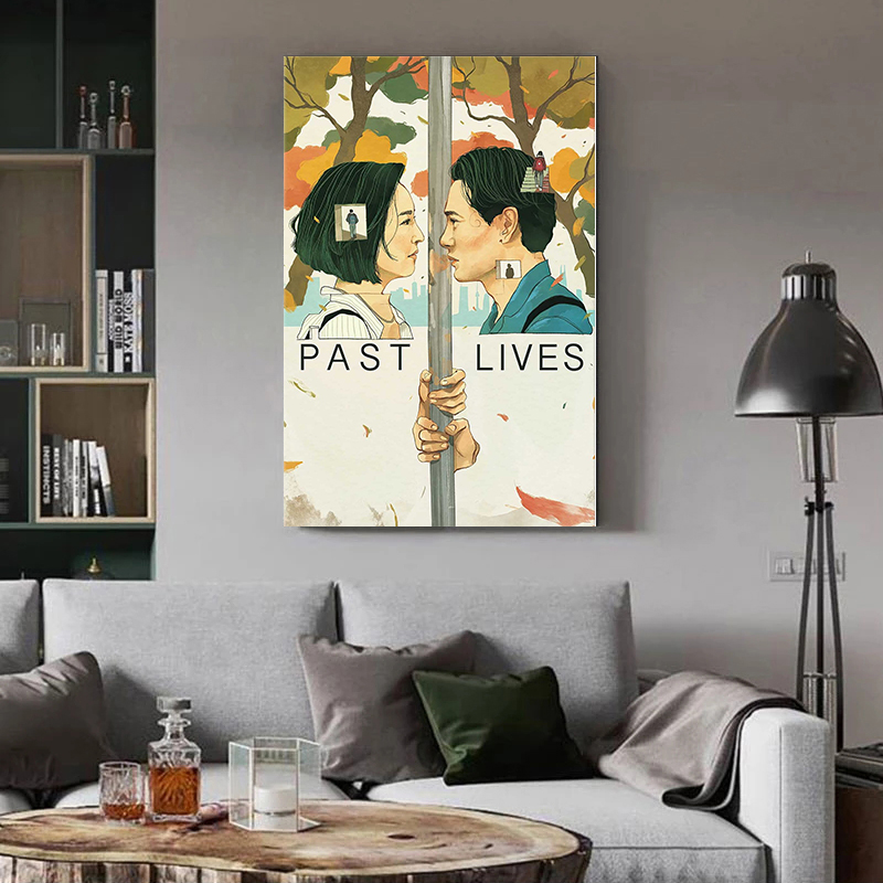 Past Lives 2023 Poster Film ce - Home Cinema The Drama ulasan dan harga