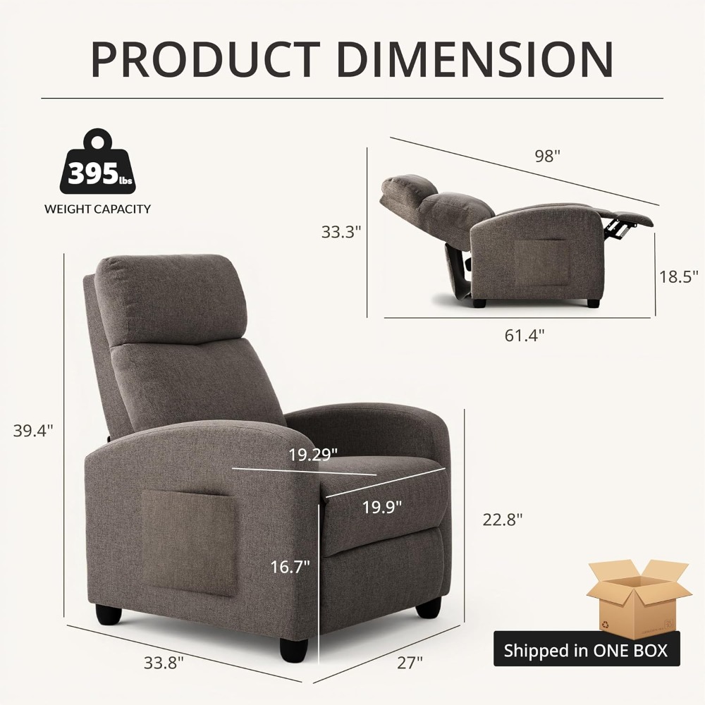 Kursi Santai Dorong Manual Mod - Home Cinema Sofa ulasan dan harga