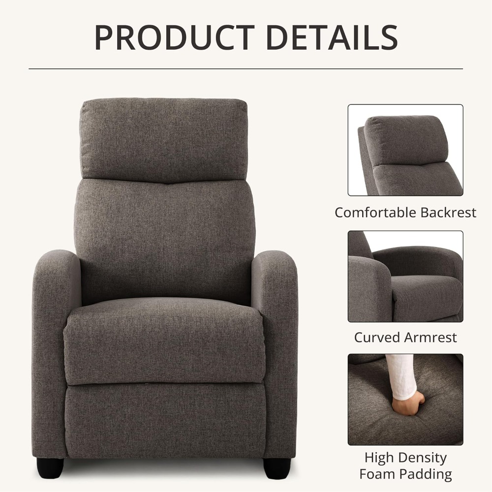 Kursi Santai Dorong Manual Mod - Home Cinema Sofa ulasan dan harga