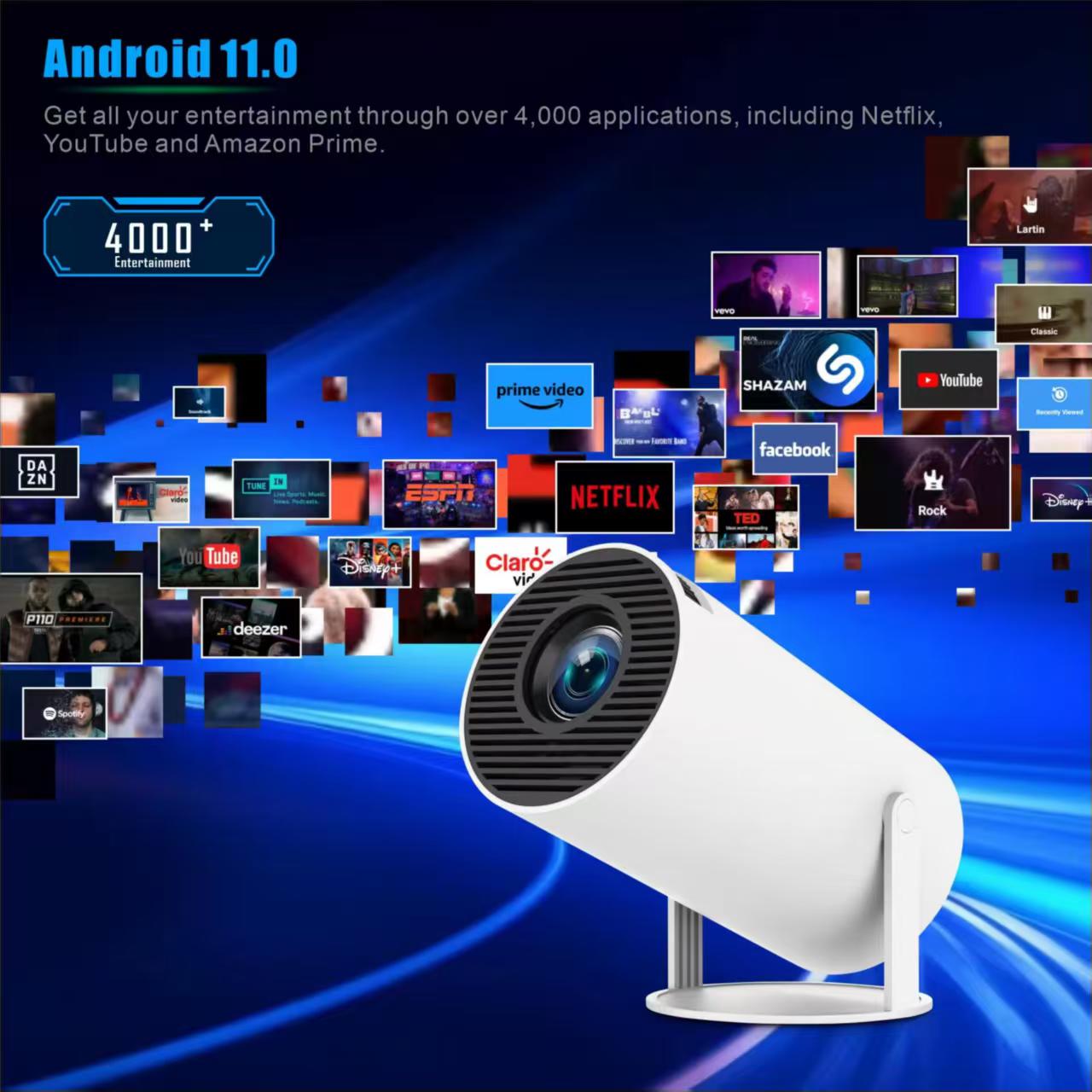 Proyektor Portabel Mini HY300  - Home Cinema Night ulasan dan harga