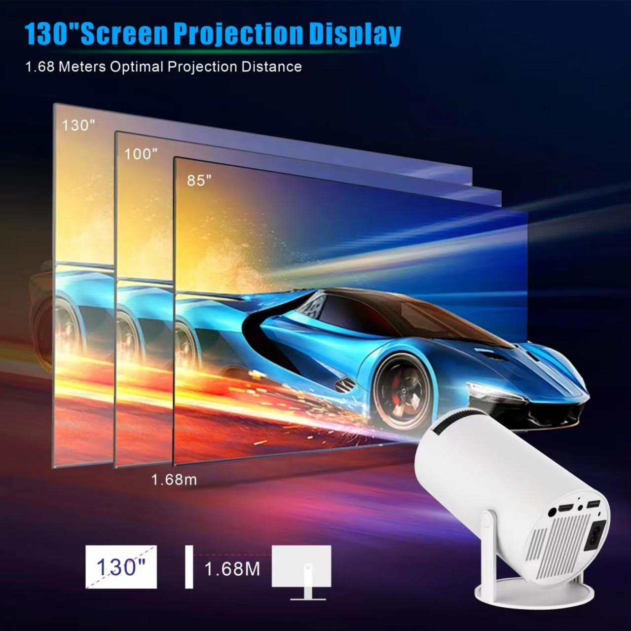 Proyektor Portabel Mini HY300  - Home Cinema Night ulasan dan harga
