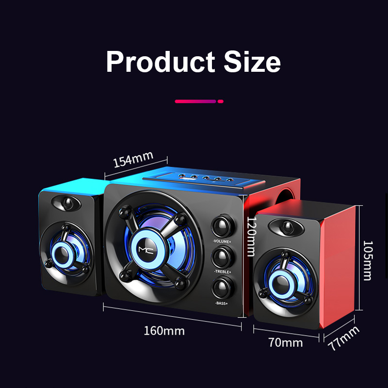 HIFI 3D Stereo Alto-falantes W - Home Cinema With Wireless Rear Speakers ulasan dan harga