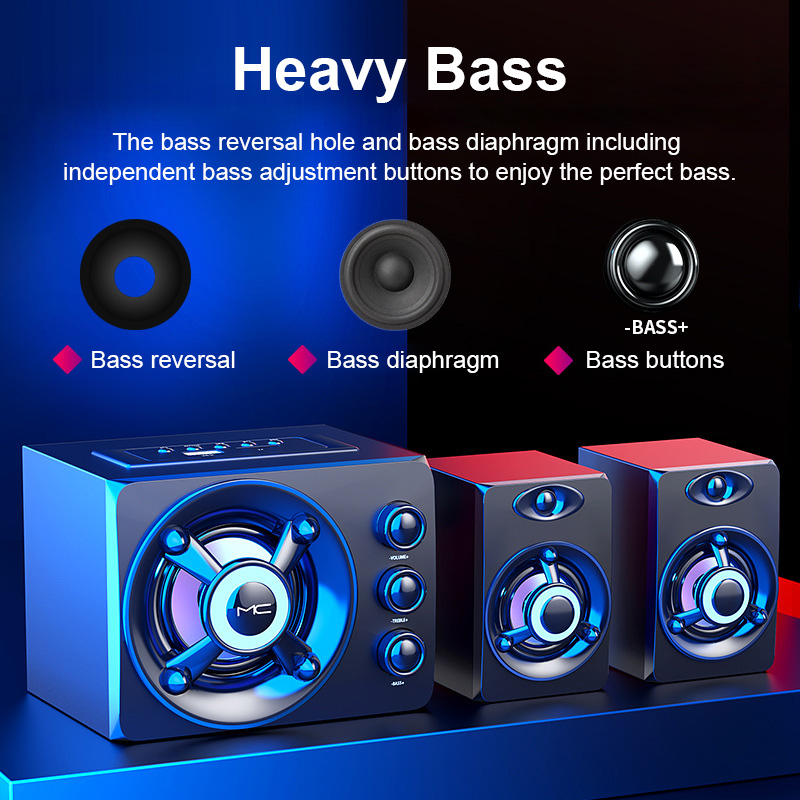 HIFI 3D Stereo Alto-falantes W - Home Cinema With Wireless Rear Speakers ulasan dan harga