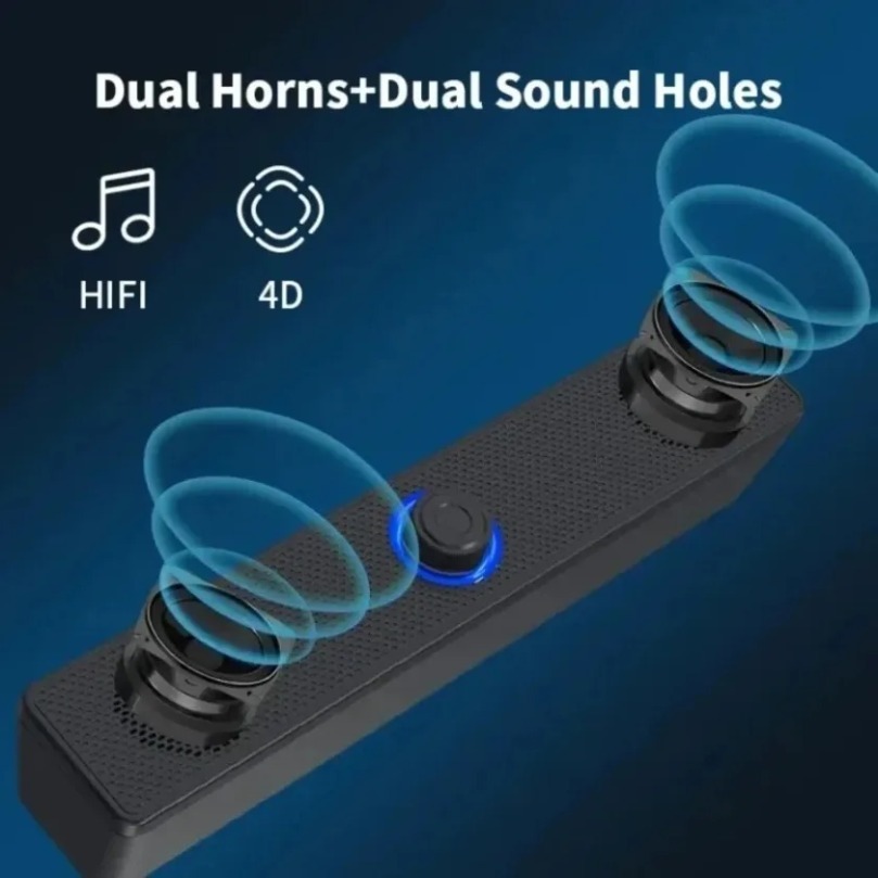Soundbar Bluetooth Nirkabel da - Home Cinema With Wireless Rear Speakers ulasan dan harga