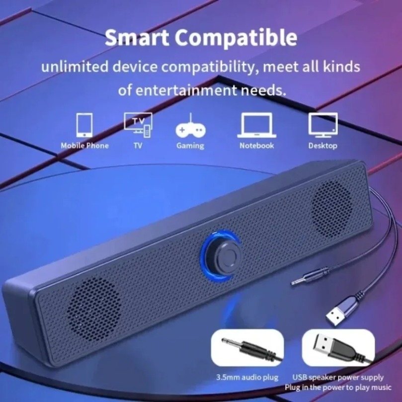Soundbar Bluetooth Nirkabel da - Home Cinema With Wireless Rear Speakers ulasan dan harga
