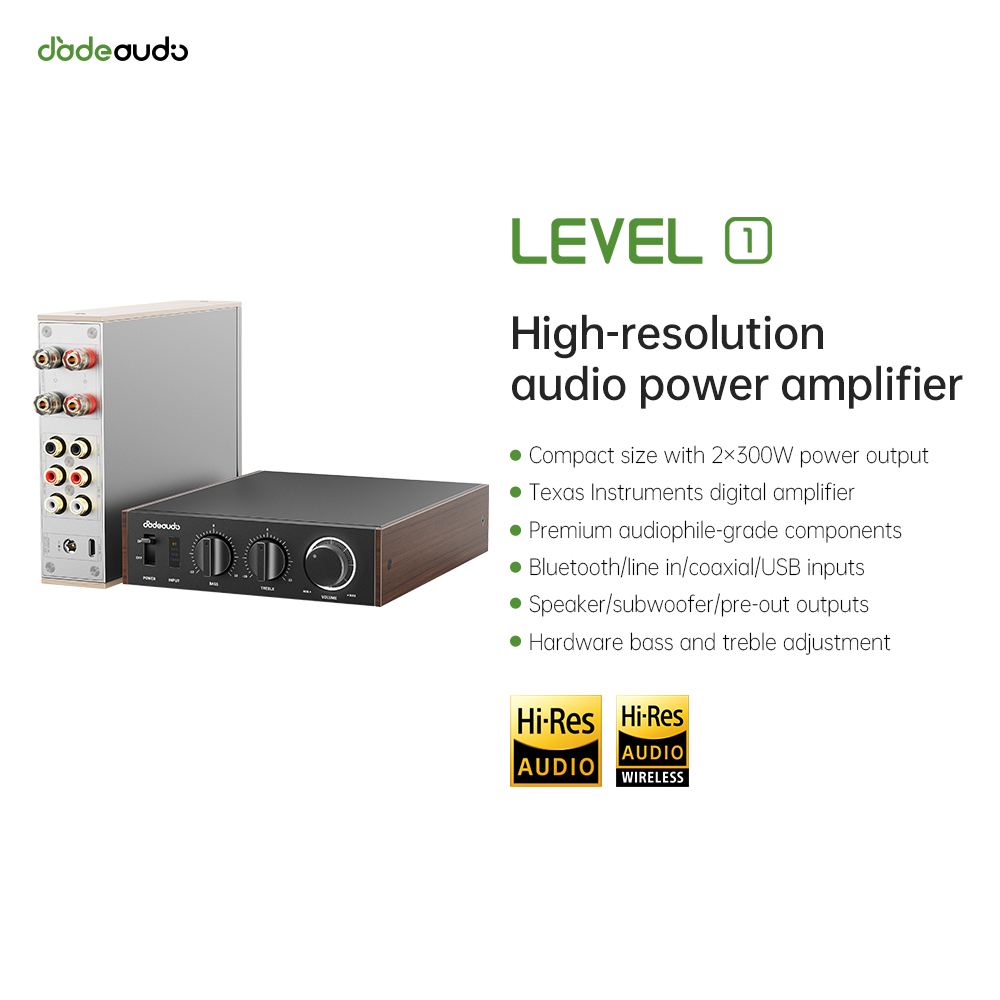 JadeAudio Level 1 Desktop HiFi - Home Cinema Pc ulasan dan harga