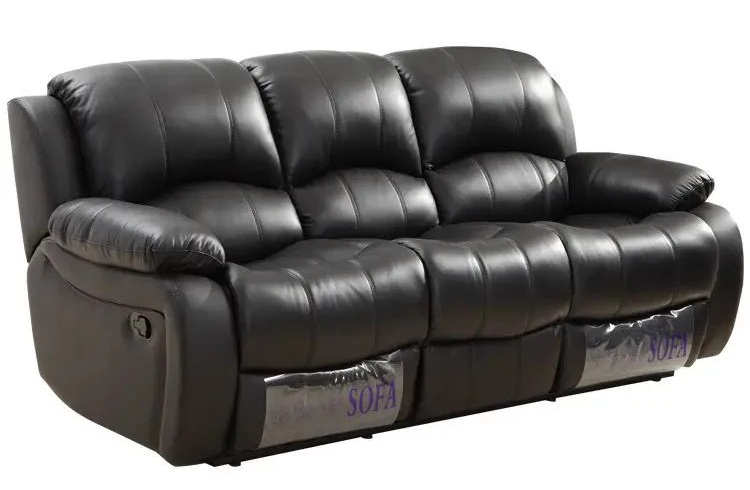 Set Sofa Ruang Tamu Kulit Asli - Home Cinema Sofa ulasan dan harga