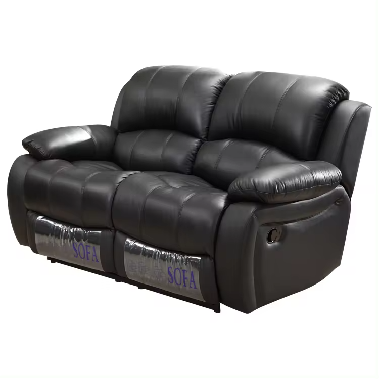 Set Sofa Ruang Tamu Kulit Asli - Home Cinema Sofa ulasan dan harga
