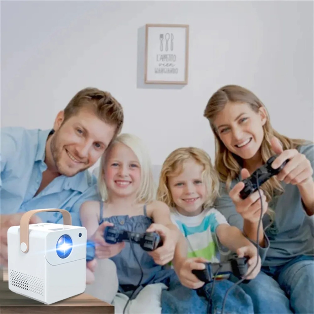 Proyektor 4K Pintar Portabel M - Home Cinema Projector 4K ulasan dan harga